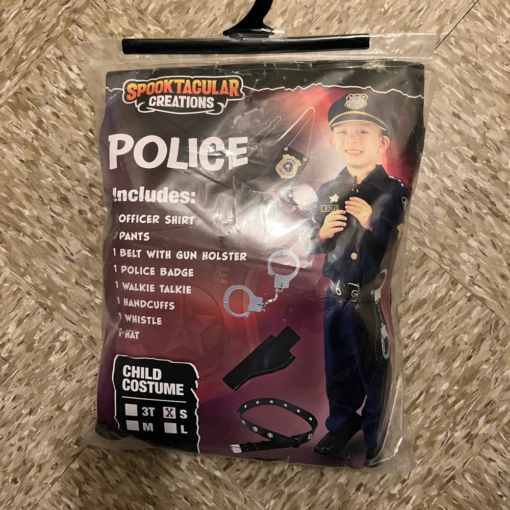 Kids policeman costume